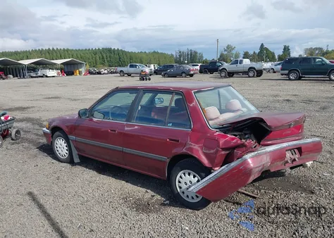 1989 Honda Civic Lx из США, поврежденный, VIN 1HGED3550KA108312